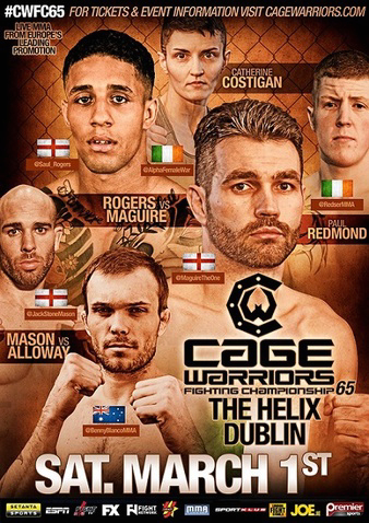 Cage Warriors 65: Maguire vs. Rogers