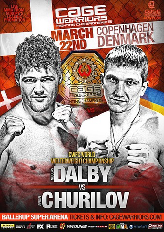 Cage Warriors 66: Dalby vs. Churilov 