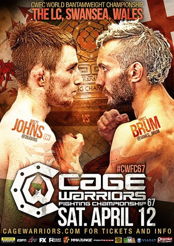 Cage Warriors 67: Johns vs. Brum