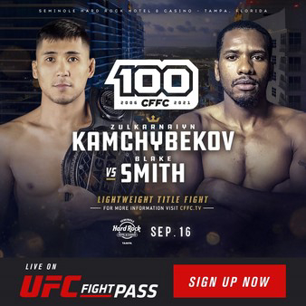 CFFC 100: Kamchybekov vs. Smith