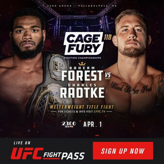 CFFC 118: Forest vs. Radtke