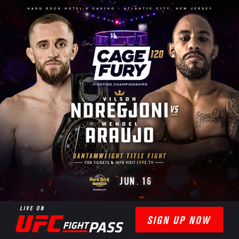 CFFC 120: Ndregjoni vs. Araujo