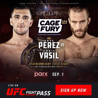 CFFC 123: Perez vs. Vasil