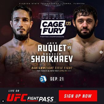 CFFC 135: Ruquet vs. Shaykhaev