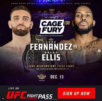 CFFC 138: Fernandez vs. Ellis
