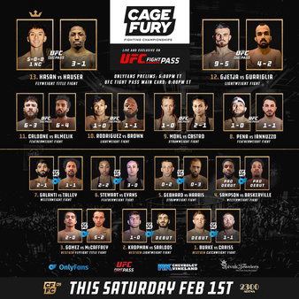 CFFC 139: Hasan vs. Hauser
