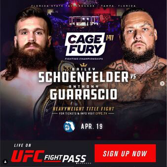 CFFC 141: Schoenfelder vs. Guarascio