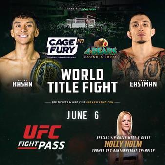 CFFC 143: Hasan vs. Eastman