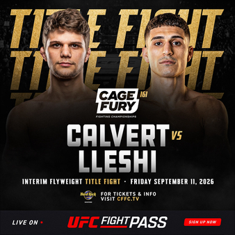 CFFC 161: Lleshi vs. Calvert