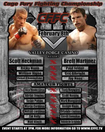 CFFC 20: Heckman vs. Martinez