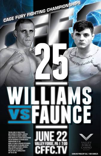 CFFC 25: Williams vs. Faunce