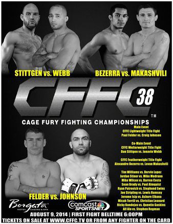 CFFC 38: Webb vs. Stittgen
