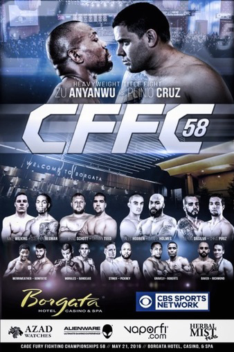 CFFC 58: Anyanwu vs. Cruz III : The Trilogy