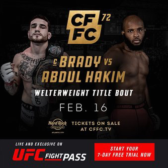 CFFC 72: Brady vs. Abdul-Hakim