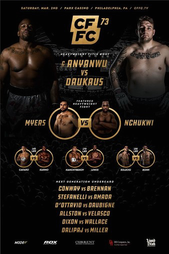 CFFC 73: Anyanwu vs. Daukaus
