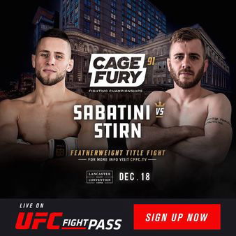 CFFC 91: Sabatini vs. Stirn