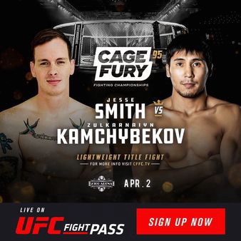 CFFC 95: Kamchybekov vs. Smith