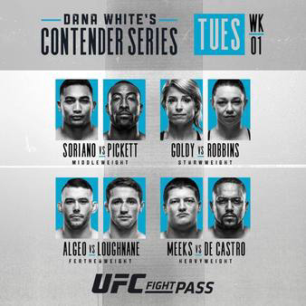 Contender Series 2019: Week 1