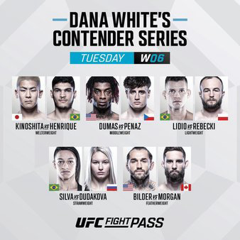 Contender Series 2022: Week 6