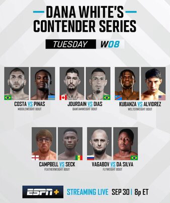 Contender Series 2025: Week 8
