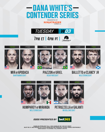 Contender Series 2026: Week 3