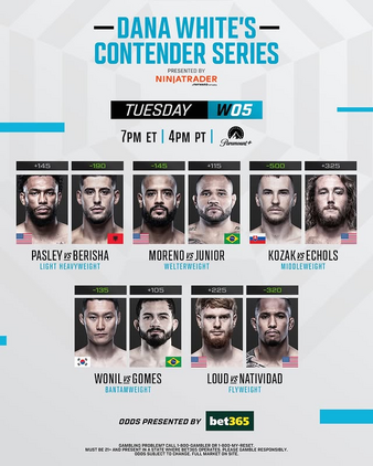 Contender Series 2026: Week 5