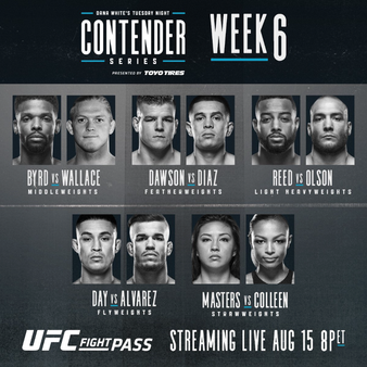 DW's Contender Series 2017: Week 6