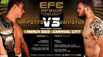 EFC Africa 18: Potts vs. Van Zyl 2