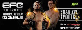 EFC Africa 26: Van Zyl vs. Potts 3