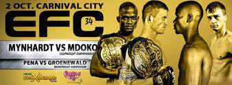 EFC Africa 34: Mynhardt vs. Mdoko