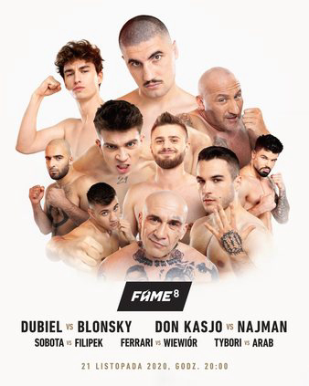 Fame MMA 8: Dubiel vs. Blonsky