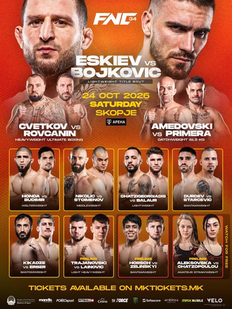 FNC 34: Eskiev vs. Bojković