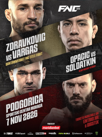 FNC 35: Zdravković vs. Vargas