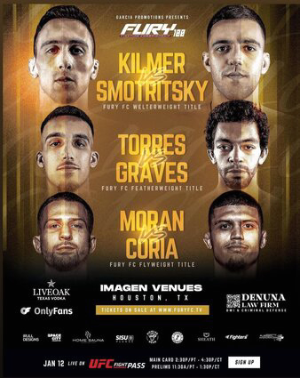 Fury FC 100: Kilmer vs. Smotritsky