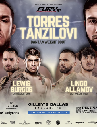 Fury FC 101: Torres vs. Tanzilovi