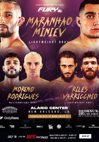Fury FC 106: Maranhao vs. Minev