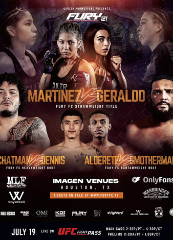 Fury FC 121: Martinez vs. Amaro