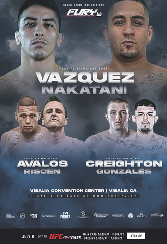 Fury FC 66: Vazquez vs. Antolin