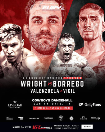 Fury FC 88: Wright vs. Borrego