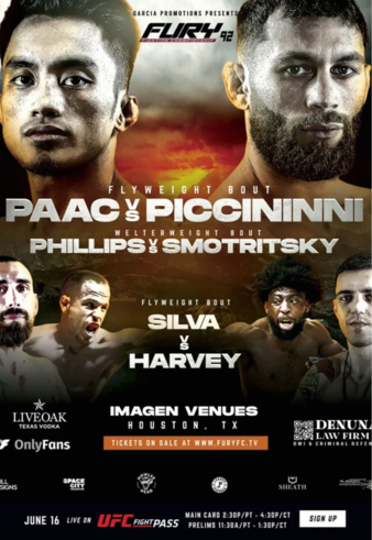 Fury FC 92: Pa-ac vs. Piccininni