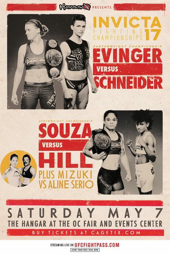 Invicta FC 17: Evinger vs. Schneider