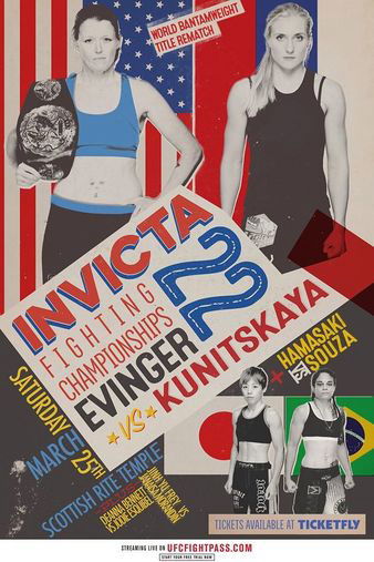 Invicta FC 22: Evinger vs. Kunitskaya 2