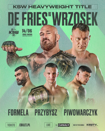 KSW 107: De Fries vs. Wrzosek