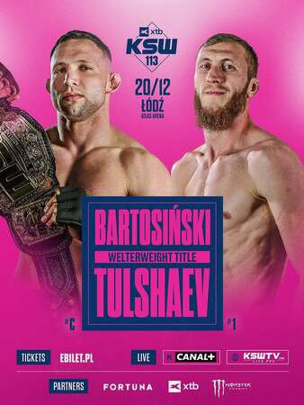 KSW 113: Bartosiński vs. Tulshaev