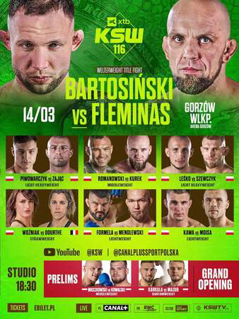 KSW 116: Bartosiński vs. Fleminas