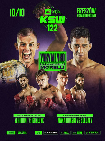 KSW 122: Yakymenko vs. Morelli