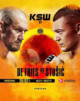 KSW 67: De Fries vs. Stošić