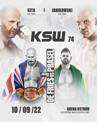 KSW 74: De Fries vs. Prasel