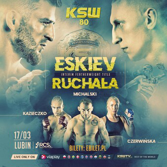 KSW 80: Ruchała vs. Eskijev