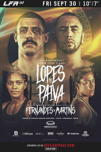 LFA 143: Lopes vs. Paiva